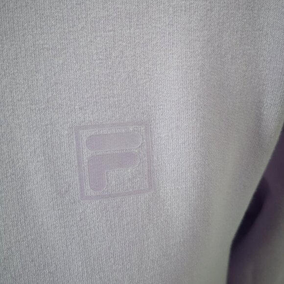 2 / $30.00 - Fila Ladies Size Small Light Purple Round Neck Loose Fit Sweat Top - Picture 4 of 9